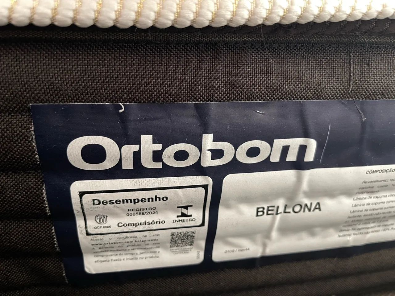 Colchão king belona Ortobom 3 meses de uso - Foto 5