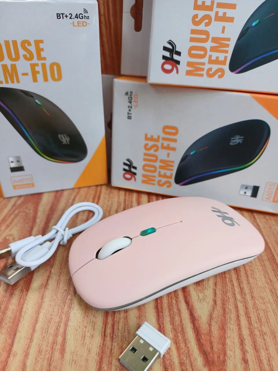 Mouse Sem Fio - Novo - Entregamos  - Foto 3