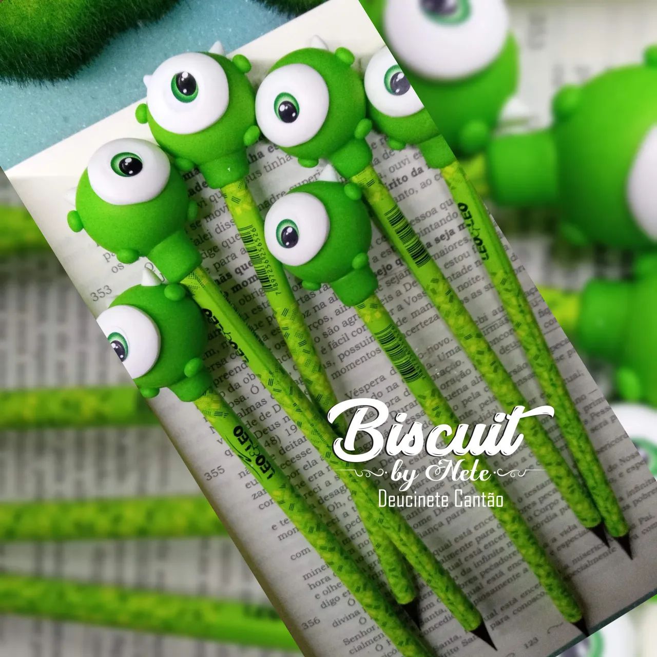 Ponteiras de lápis em Biscuit  - Foto 3