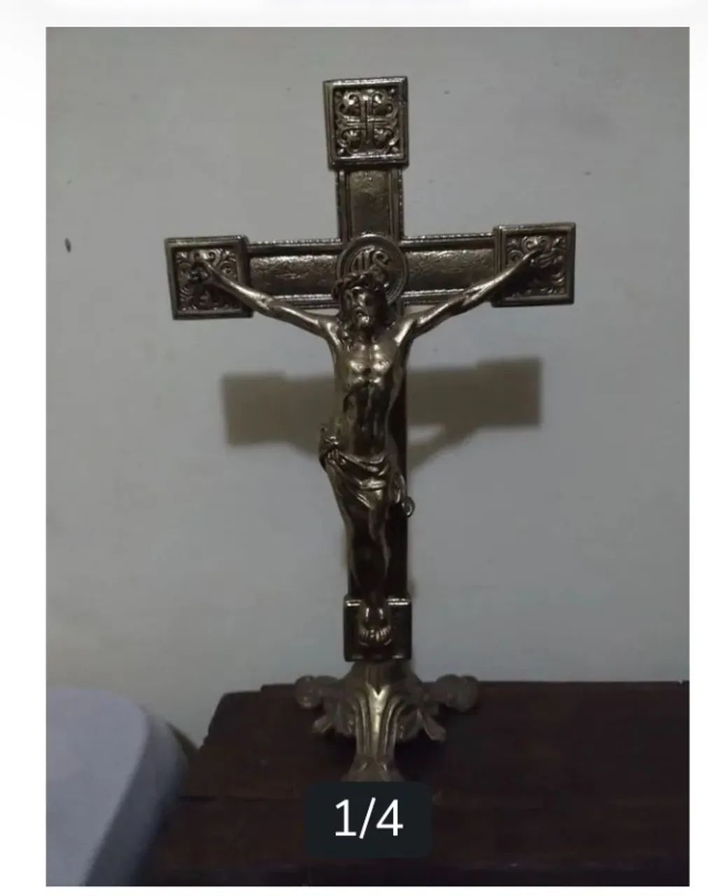 Crucifixo em Bronze - Foto 2