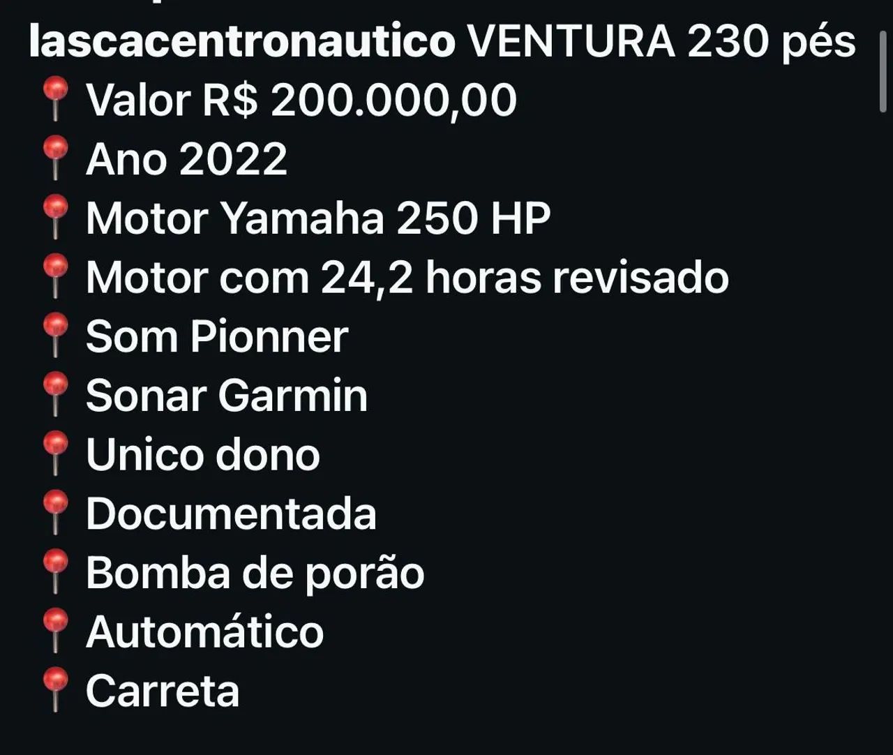 Vende-se Lancha Super Nova 2022 Ventura - Foto 5