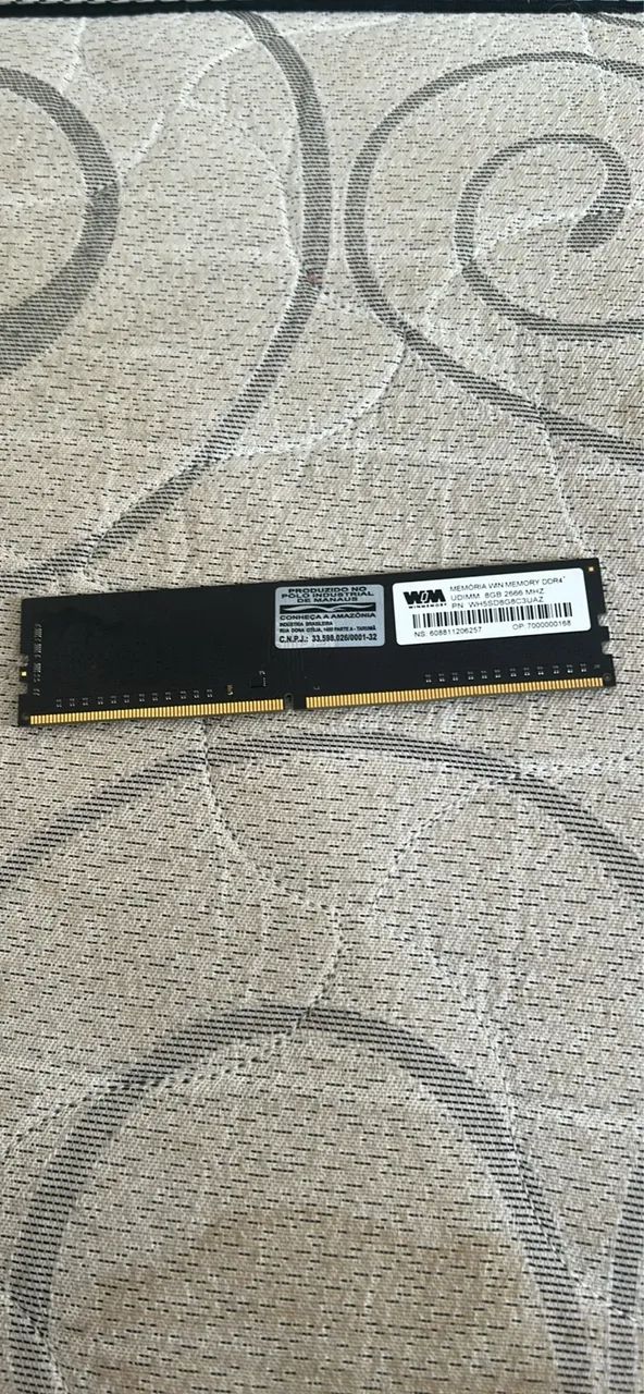 MEMÓRIA RAM 8GB