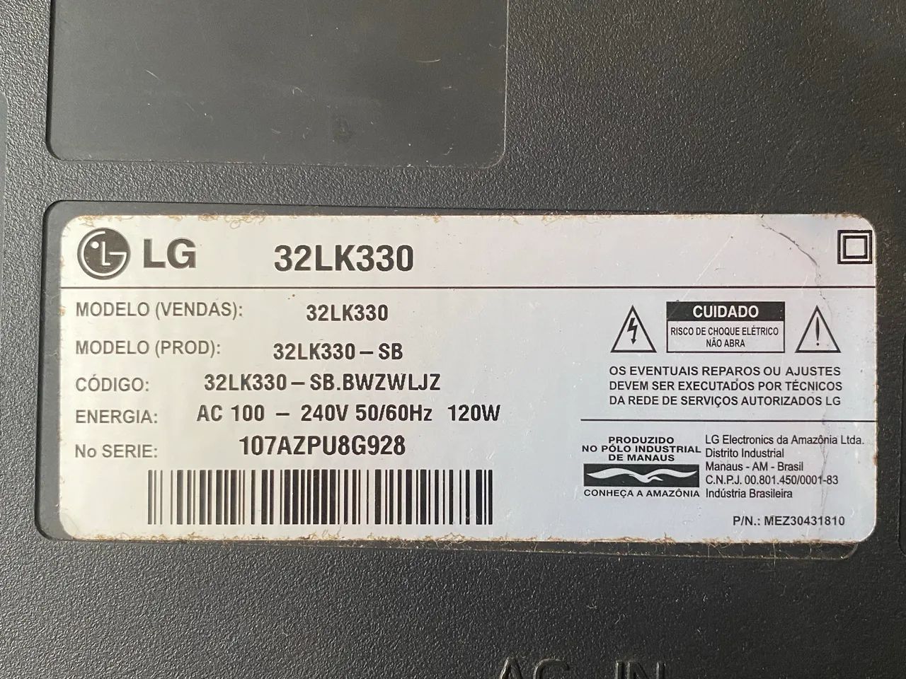 Tv LG 32 Polegadas (leia a descrição) - Foto 2