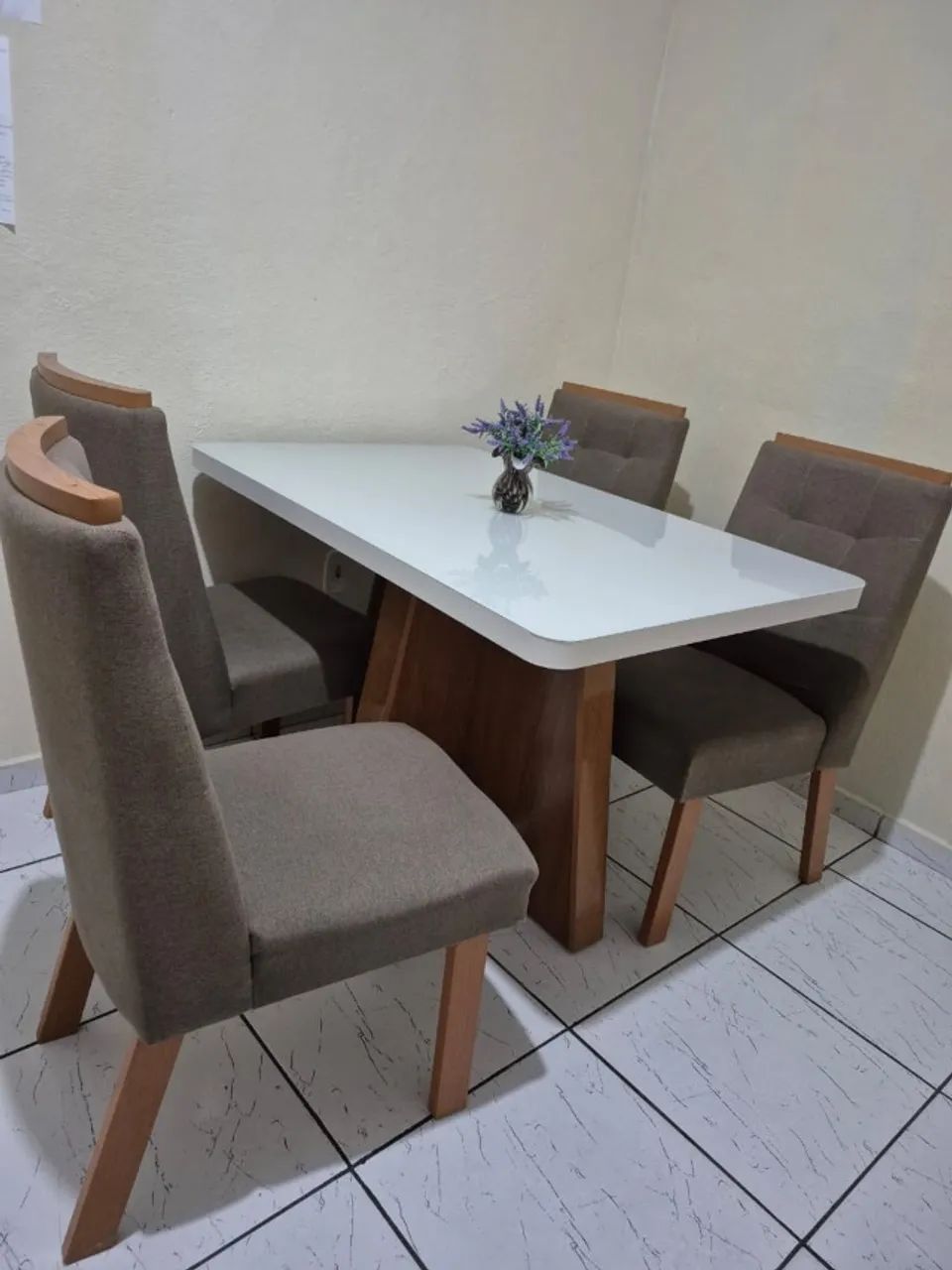 Mesa de jantar quadrada 65579521651713120