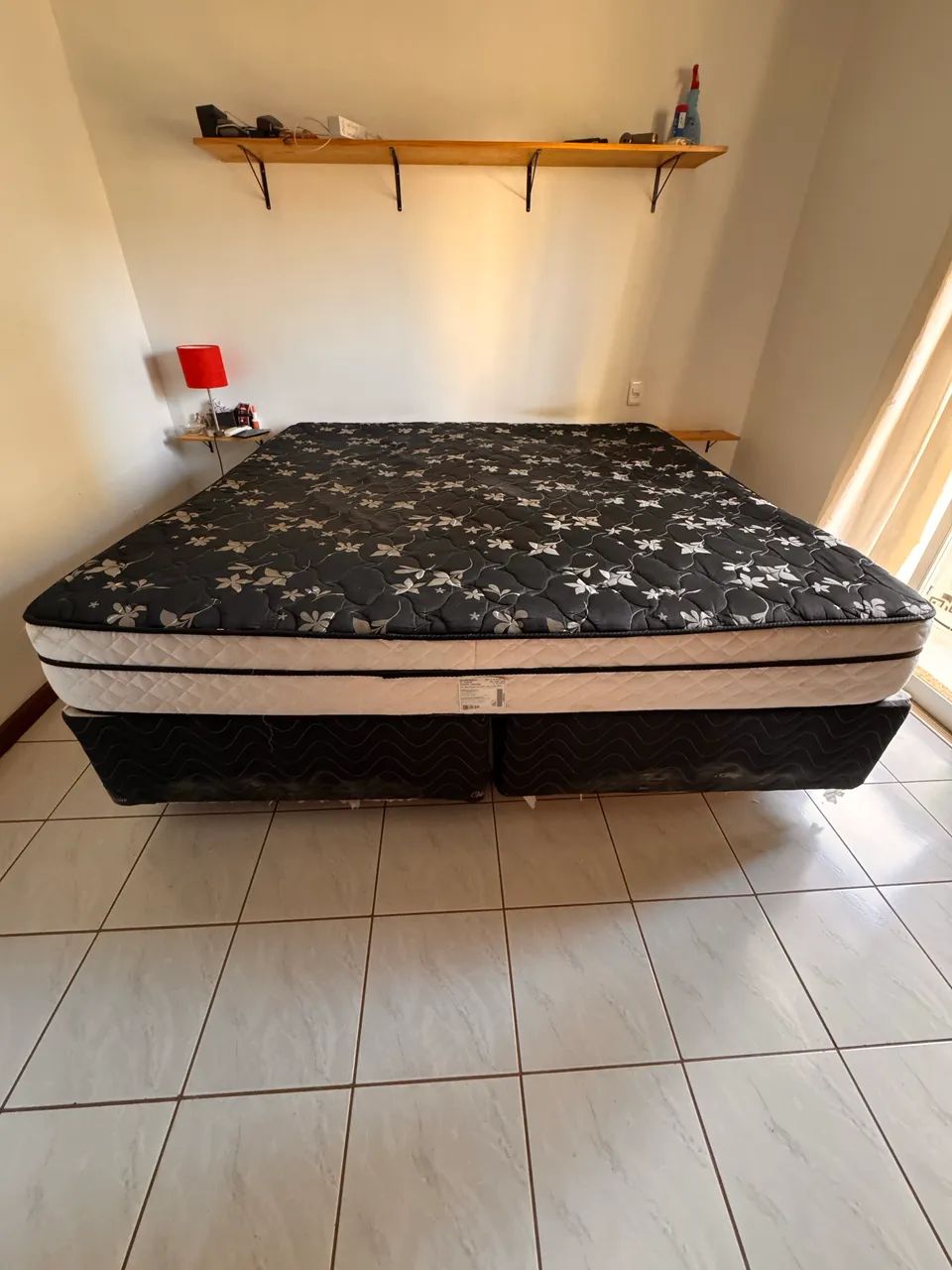 Colchão King Size - Bem Conservado - Foto 3