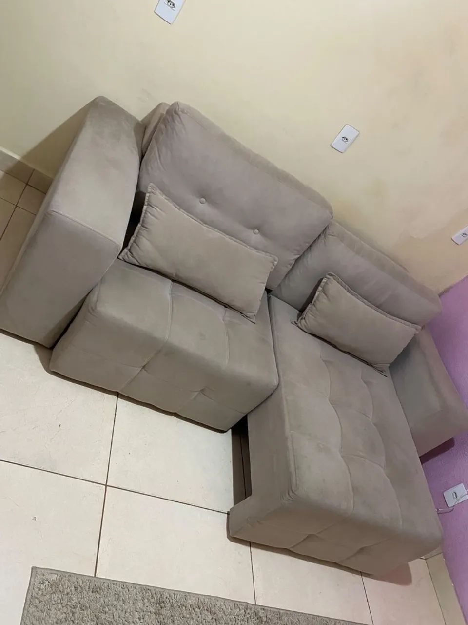 Sofá de fábrica 
