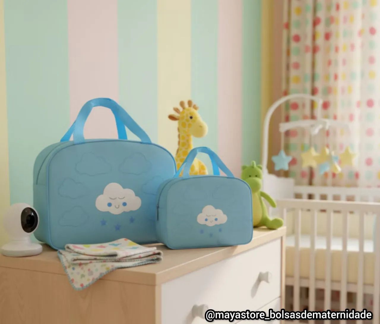 Bolsas de Maternidade kit nuvem alegria  - Foto 2