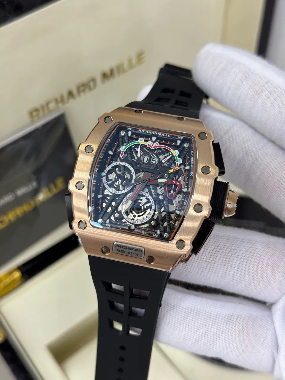 Relógio Richard Mille McLaren Automático  - Foto 2