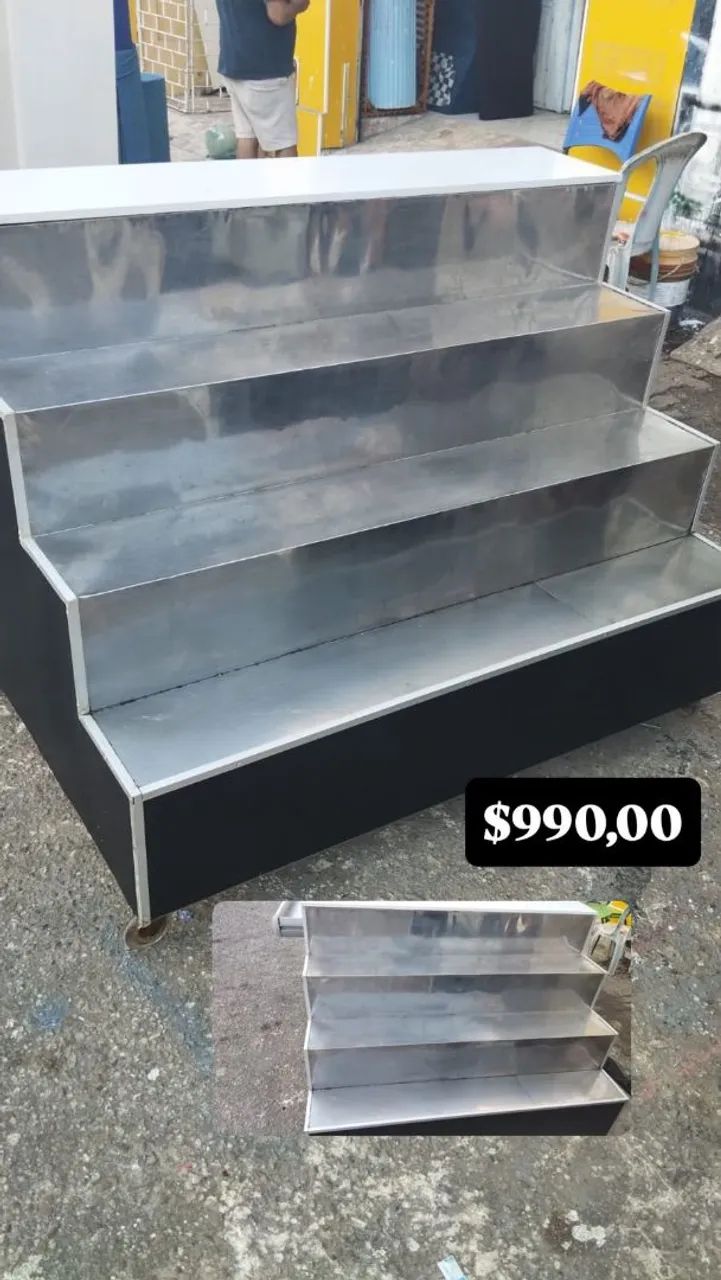 Bancada para mercearia 
