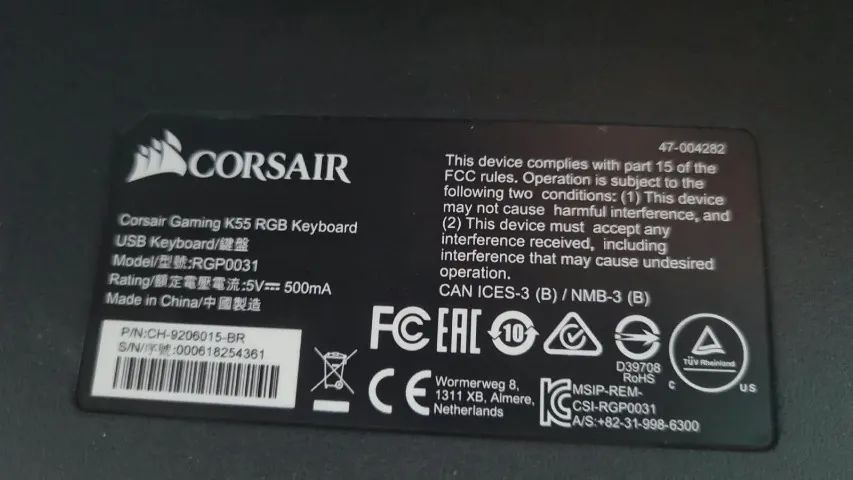 Teclado Gamer Corsair - Foto 2