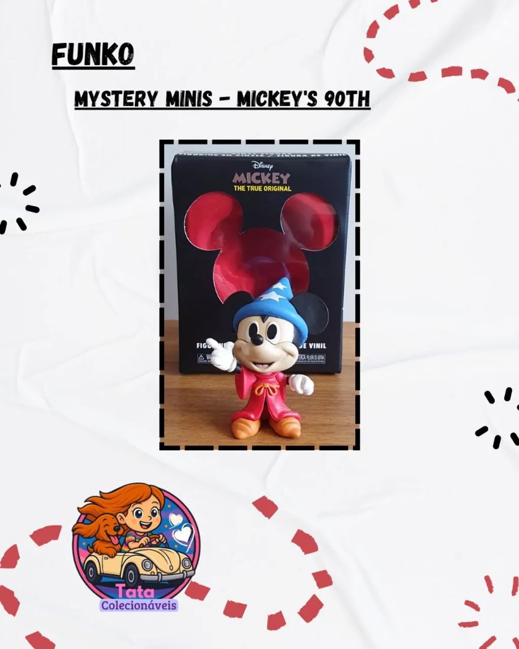Funko! Mystery Minis Box - Mickey The True Original - 90th Years  - Foto 4