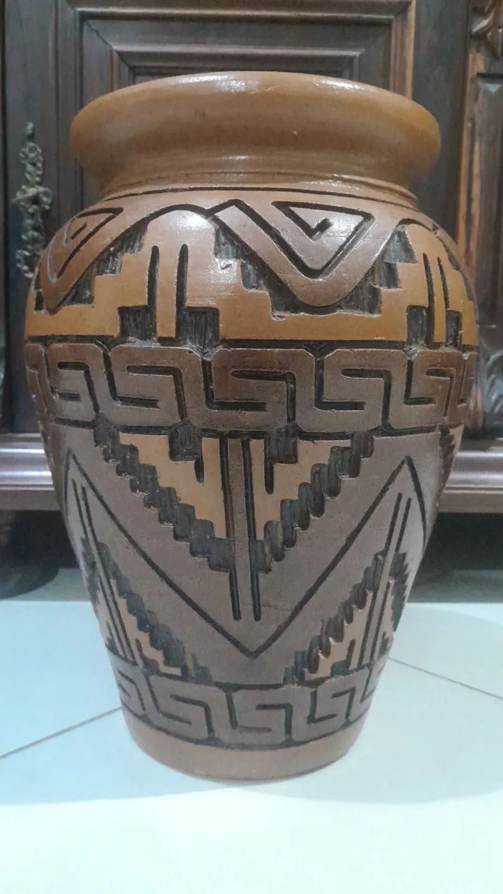 Vaso marajoara de ceramica - Foto 3