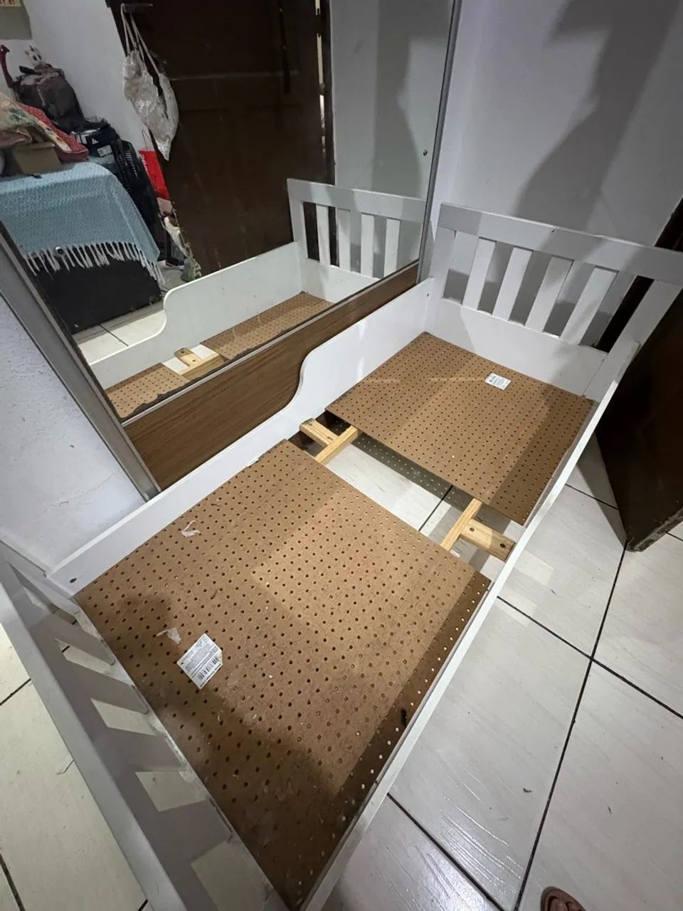 Mini Cama Infantil s/ colchão 