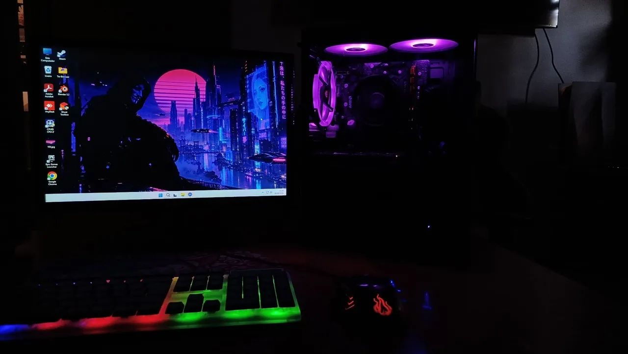 Pc Gamer Ryzen (Aceito troca) - Foto 5