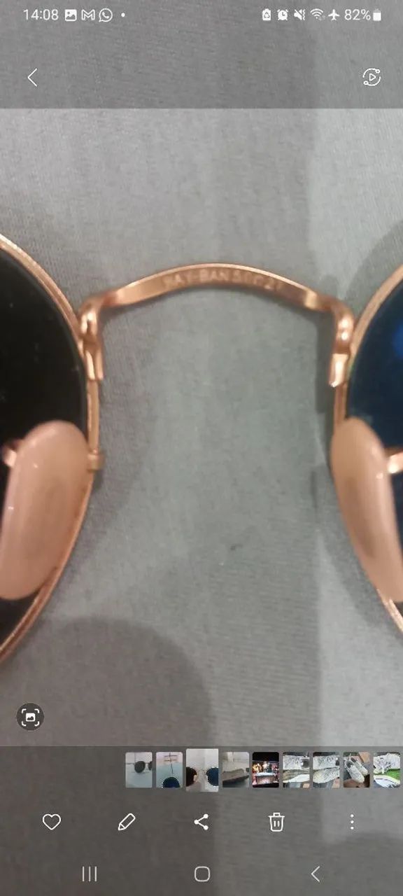 Óculos Ray-Ban Round Metal  - Foto 4