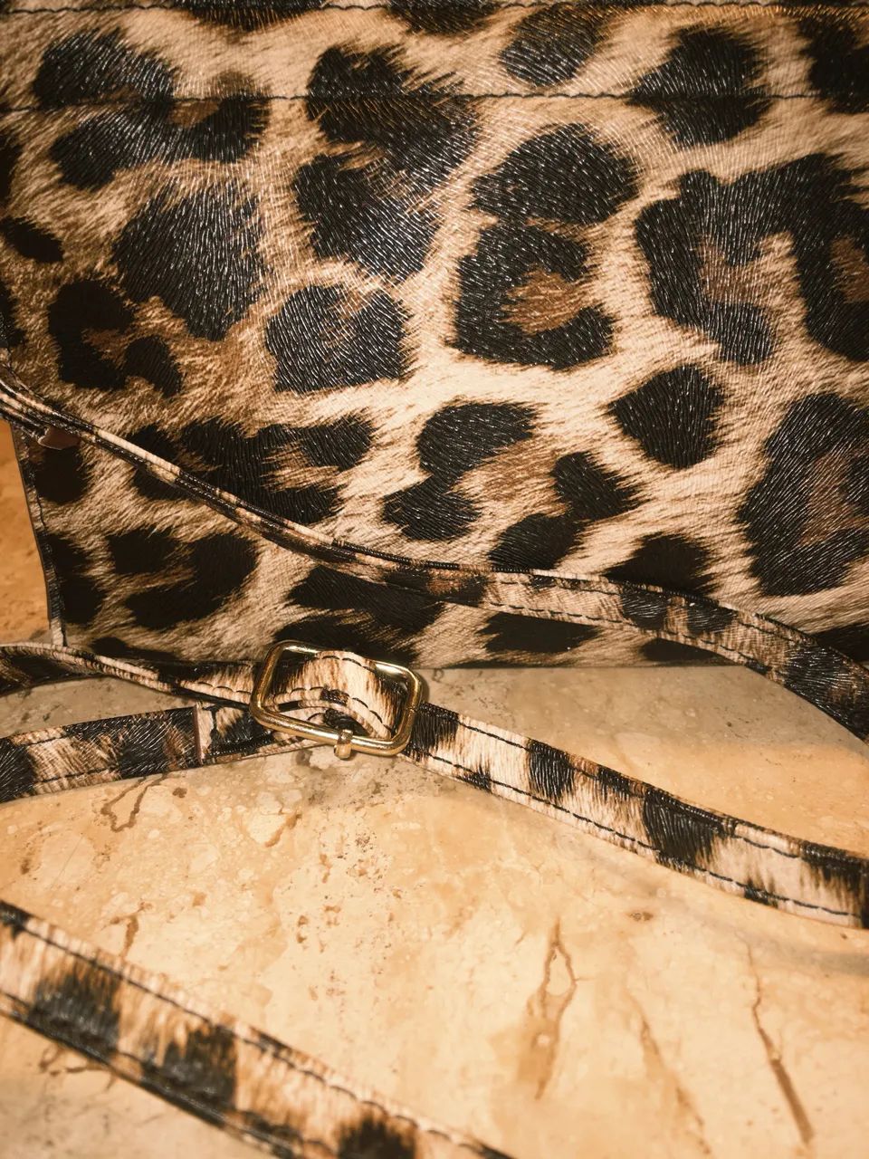 Bolsa Animal Print Oncinha 2 em 1 | Transversal e Clutch - Foto 2