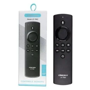 Controle Compatível para Amazon Fire Stick com Comando de Voz