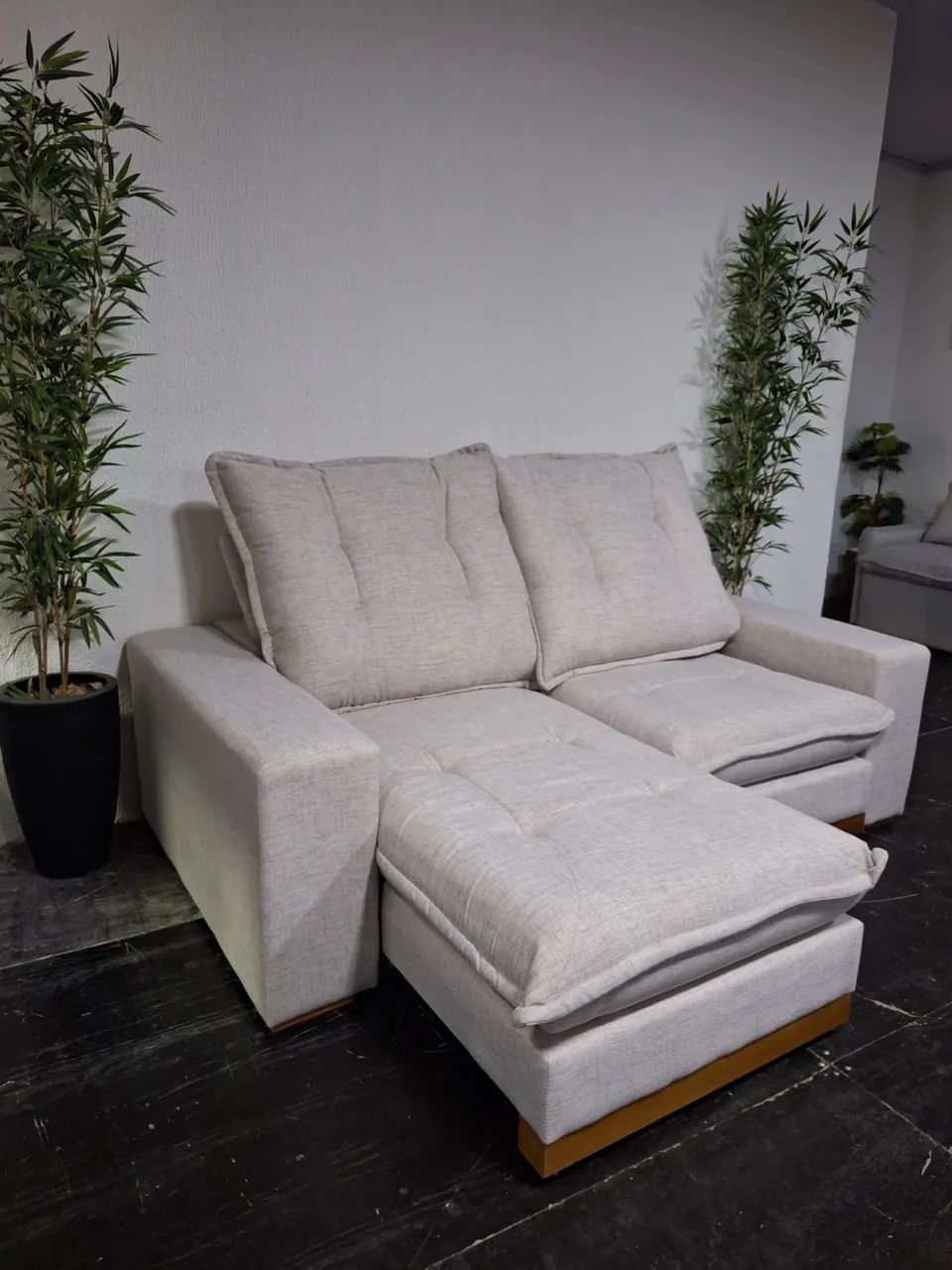 SOFA DUBAI RETRÁTIL RECLINÁVEL CAMA - LARGURA 2.10 - Foto 2