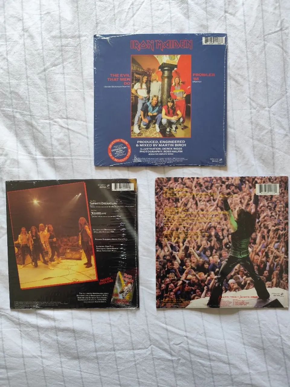 Iron Maiden - Compactos Single 7" Raridade Lacrados - Foto 2