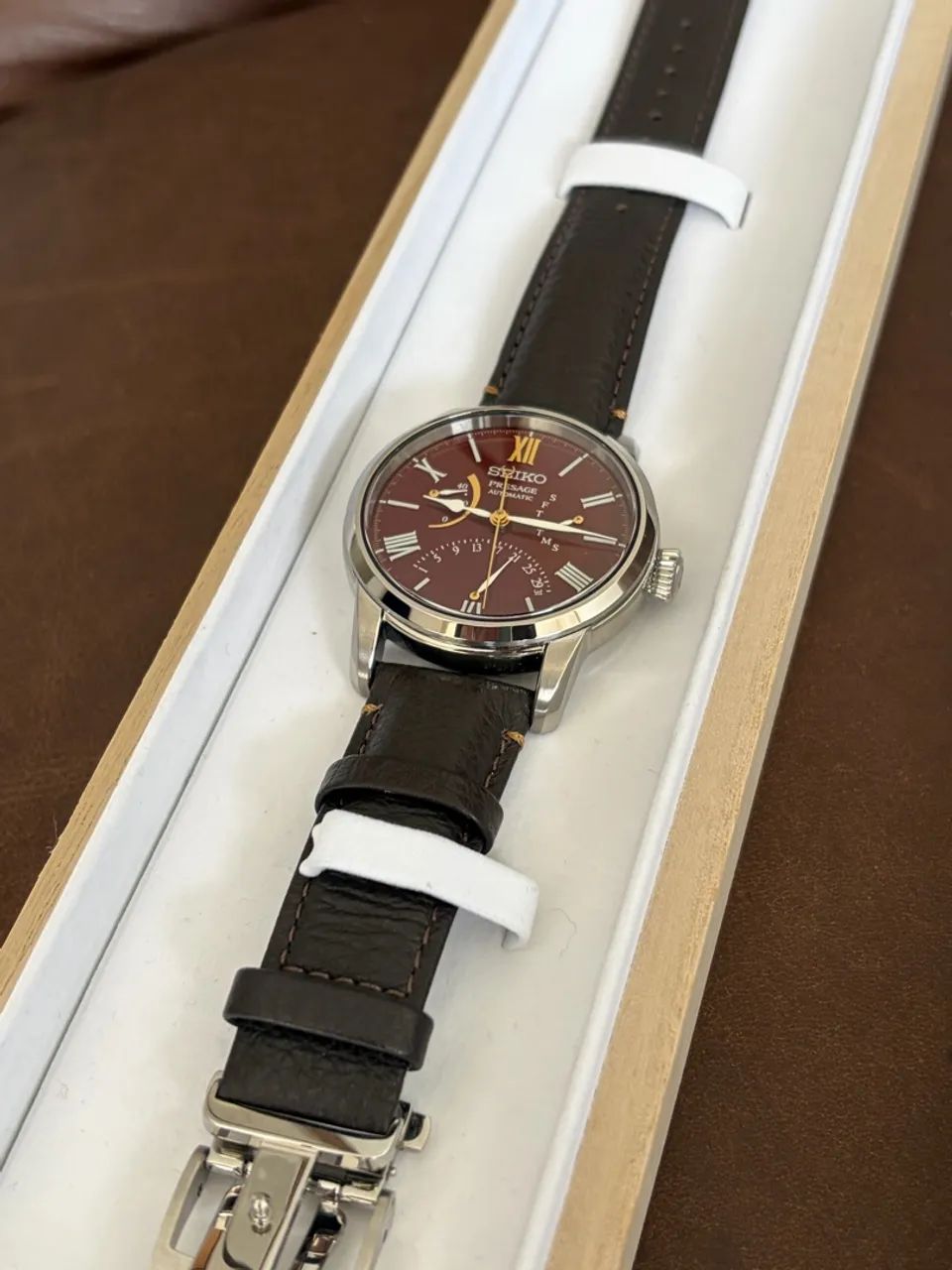 Seiko Craftsmanship Urushi Vermelho - Foto 2
