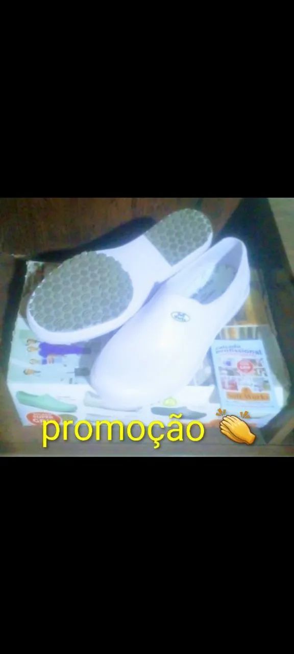 SAPATO DE COURO LEGÍTIMO PROFISSIONAL NÚMERO 37 TOP NOVÍSSIMO MESMO LER ...