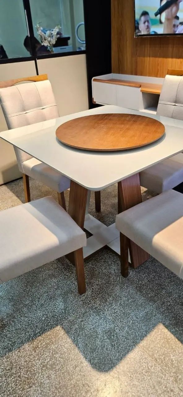 Conjunto mesa Grécia com cadeiras Isabela  - Foto 3