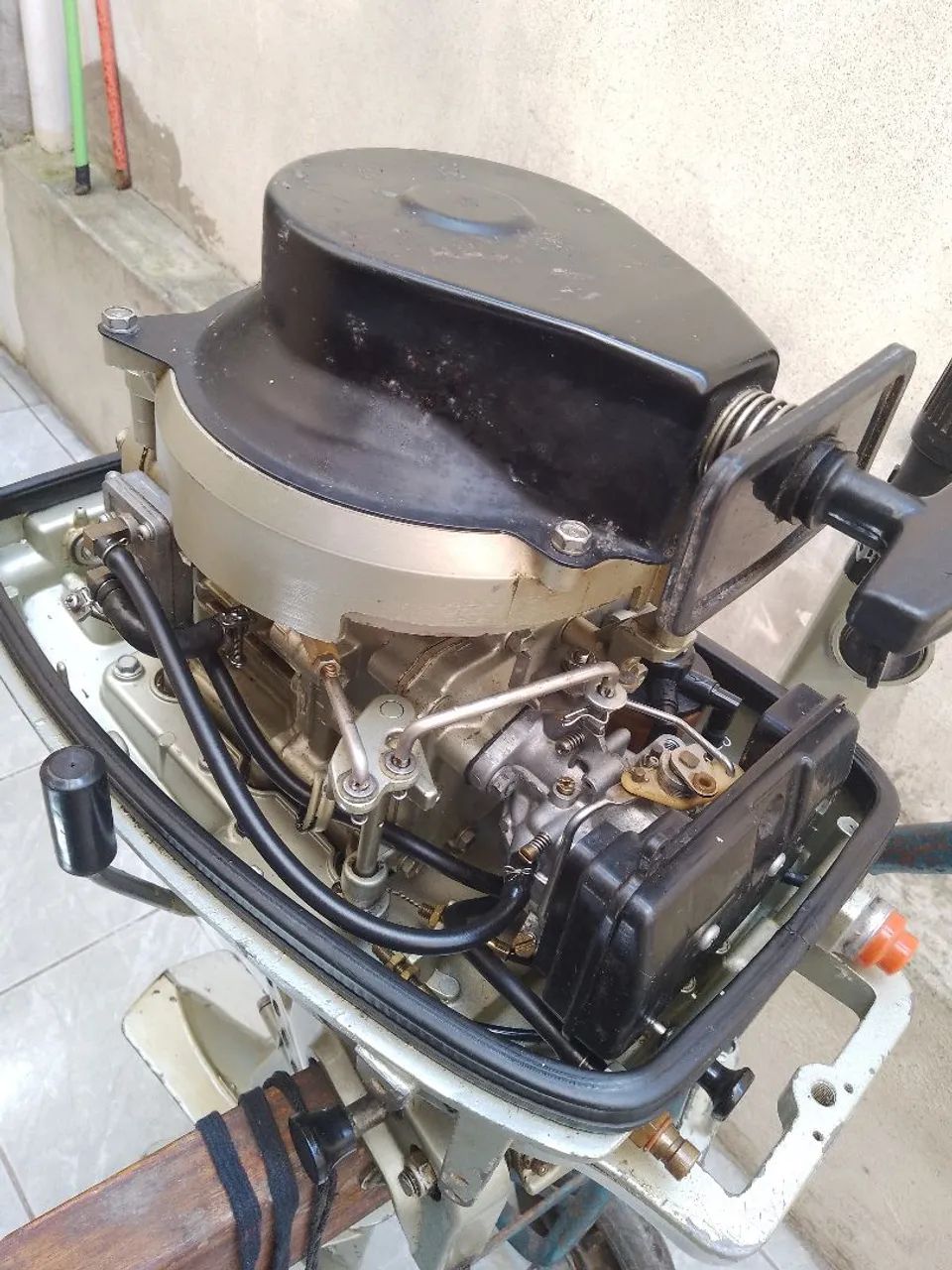Motor de popa Suzuki 8 Hp  - Foto 3