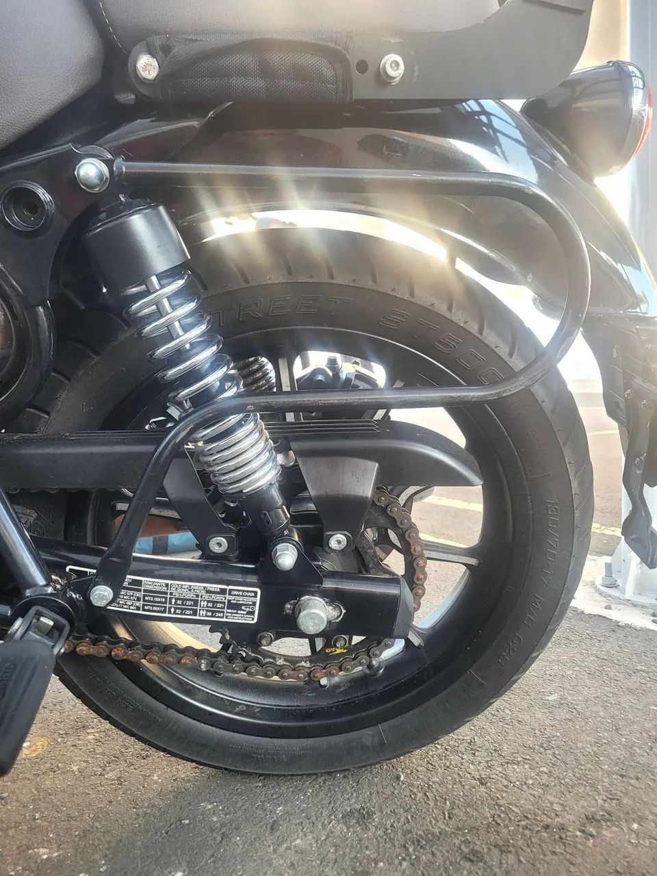 Sissy bar, mala central e lateral - Foto 2