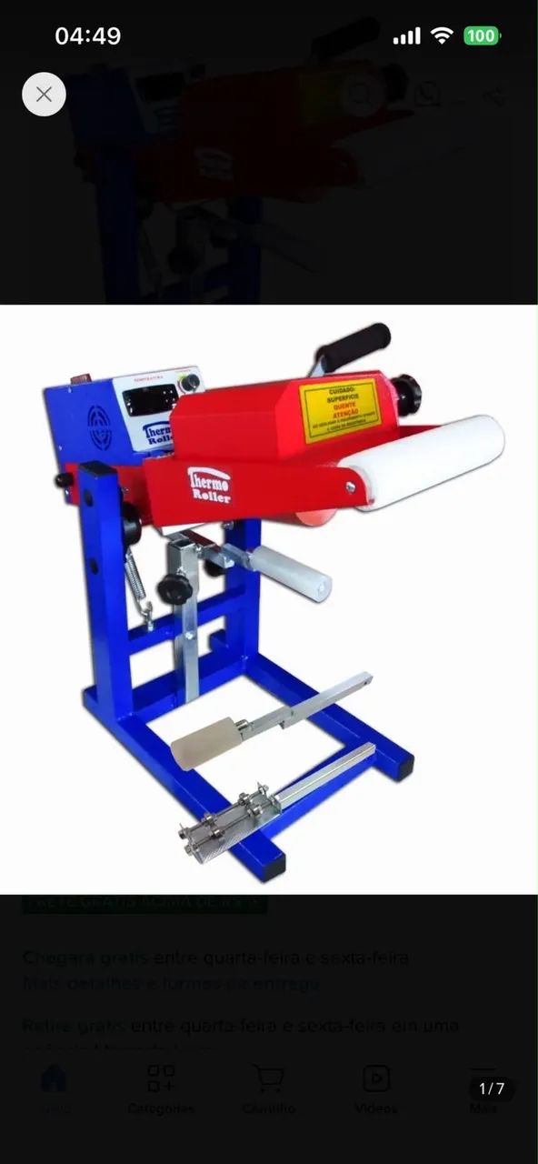 Máquina para TRANSFER