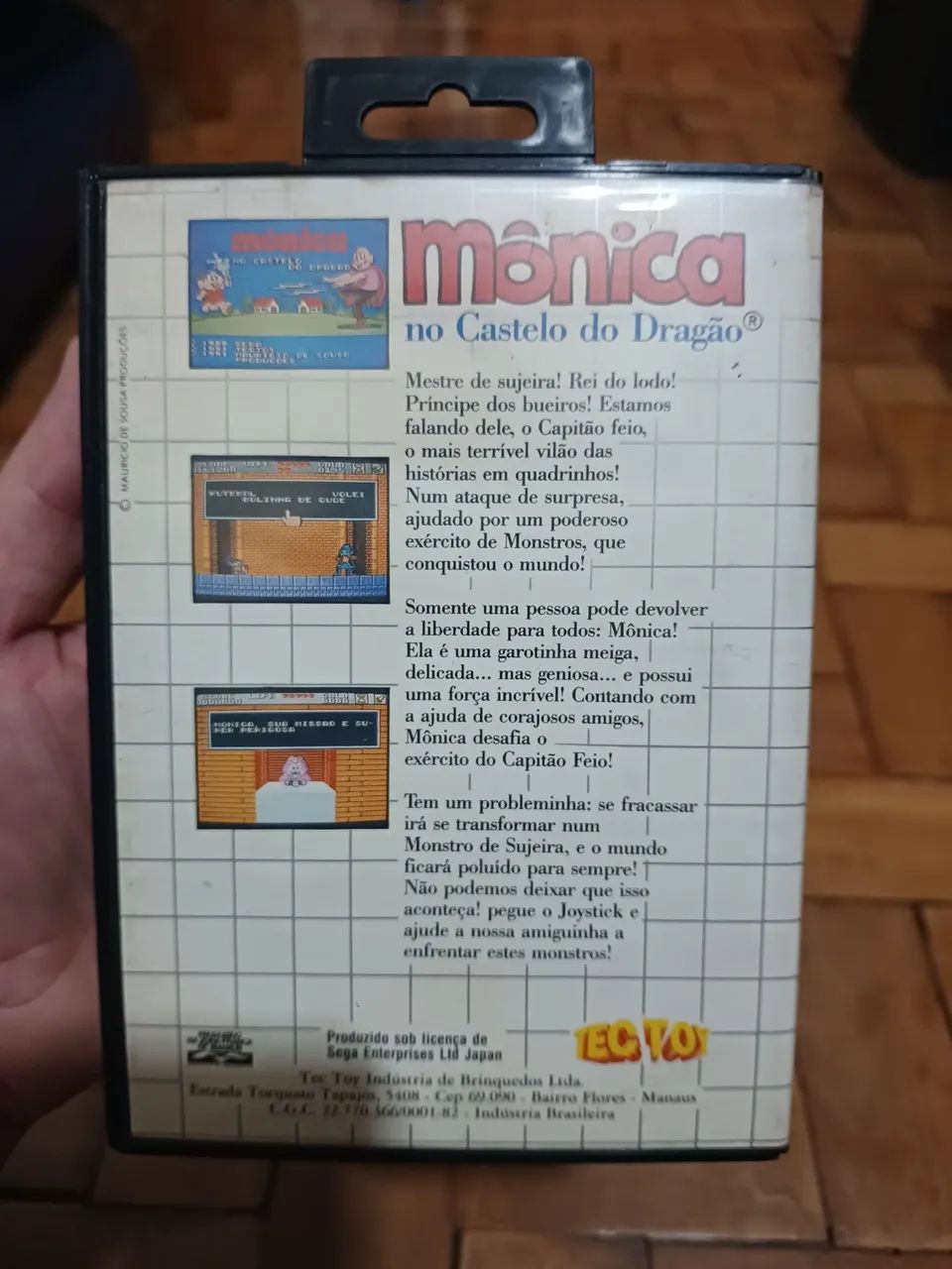 Mônica no Castelo do Dragão - Master System - ÓTIMO ESTADO - com caixa original - Foto 2