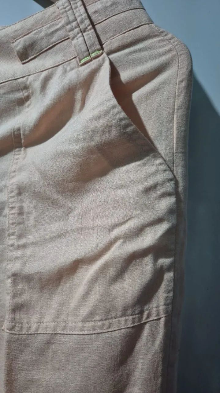 Calça de linho