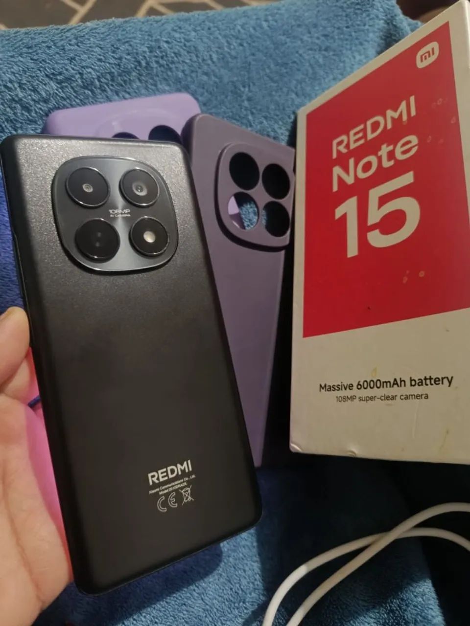 Vendo celular note 15 256gb 8 de ram 