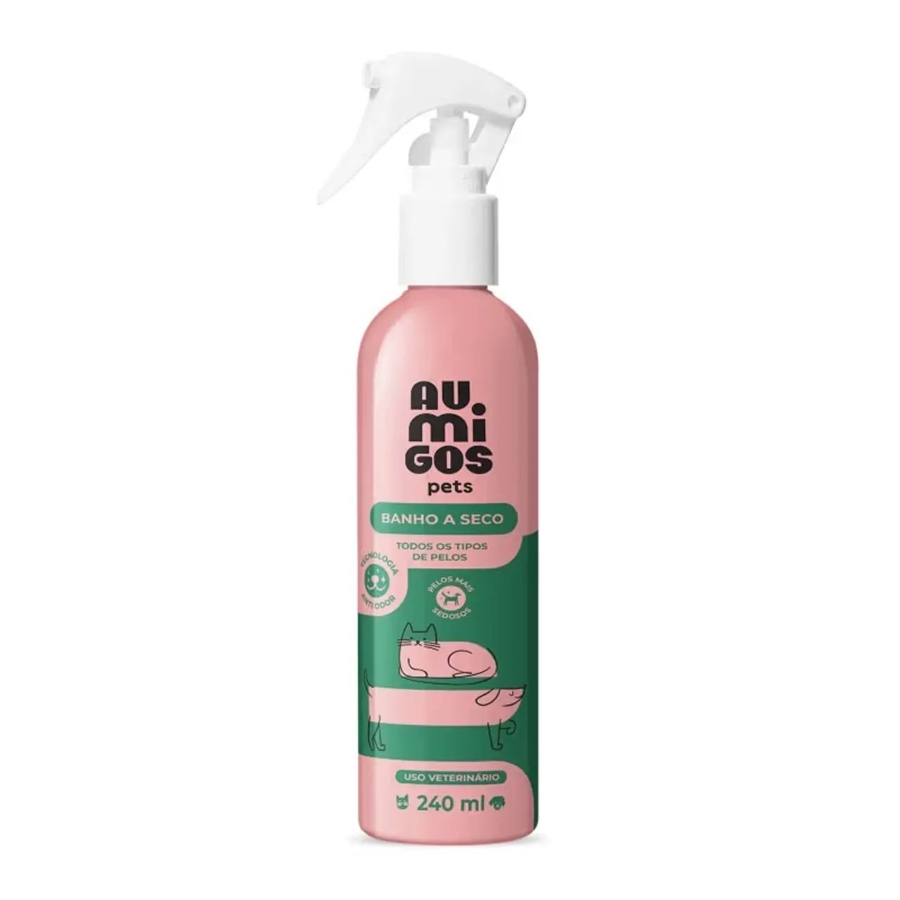 Banho a Seco Au.Migos Pets 240ml - 35,90