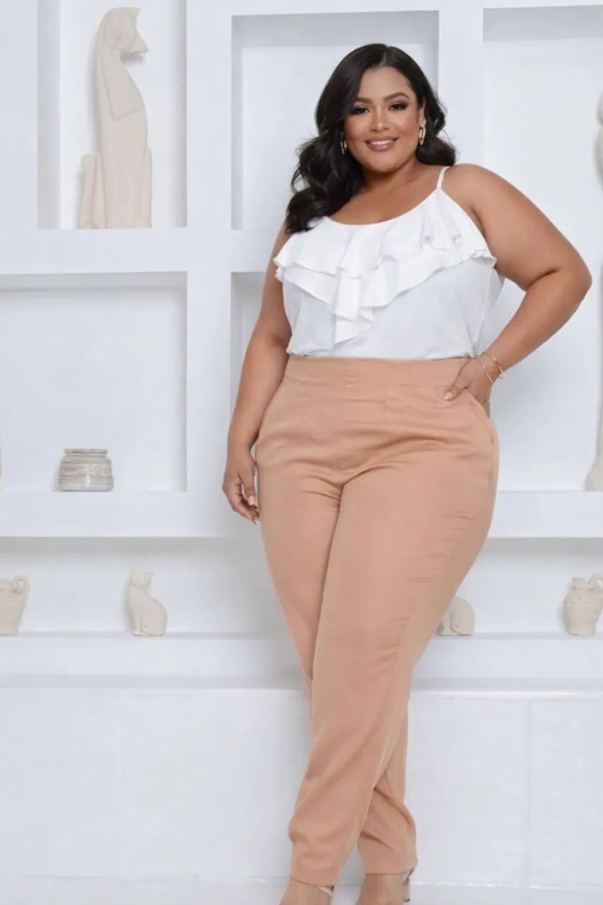 LOTE DE ROUPAS PLUS SIZE FEMININA - Foto 4