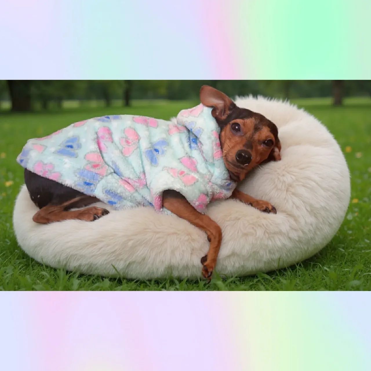 Camisa fleece animais - Foto 4