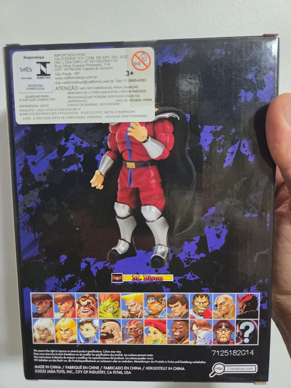 Master Bison Street Fighter 2 Ultra Jada Toys - Foto 2