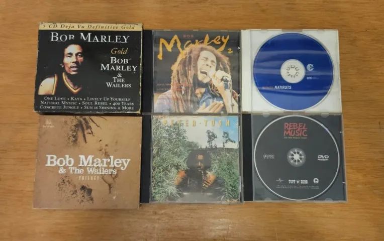 Pack Cds Reggae / Bob Marley + Dvd - Mídias Originais