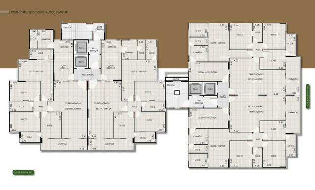 4 suites na Jatiuca Residencial Vivarine - Foto 15
