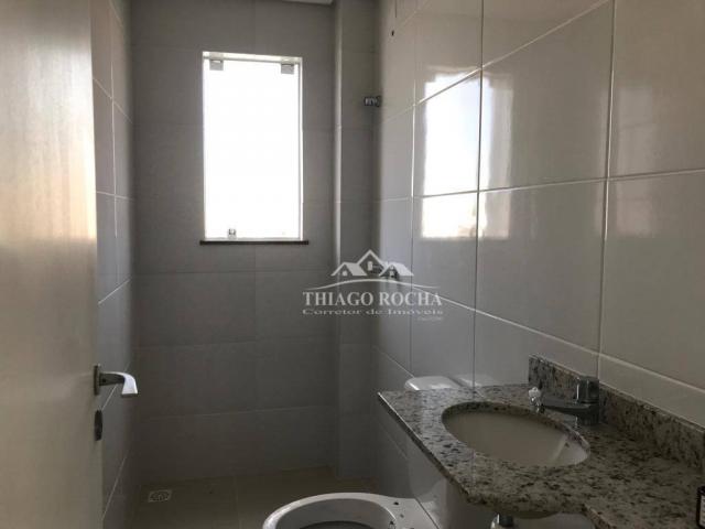 Amplo apartamento de 2 quartos, piso porcelanato e interfone- - Foto 12