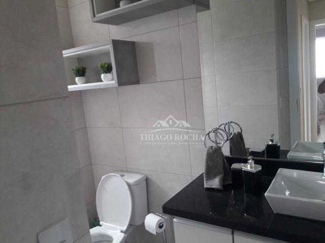 Apartamento alto padrão, 3 quartos, 1 suíte, sacada com churrasqueira, elevador e academia - Foto 14