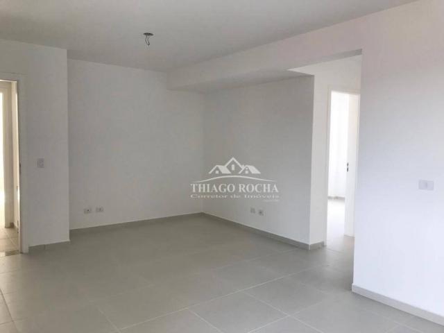 Amplo apartamento de 2 quartos, piso porcelanato e interfone- - Foto 5