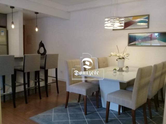 Apartamento à venda, 81 m² por r$ 515.000,00 - jardim - santo andré/sp - Foto 4
