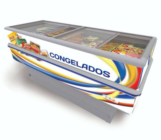 Freezer congelamento modelo ilha 2 ou 3 m - NOVO