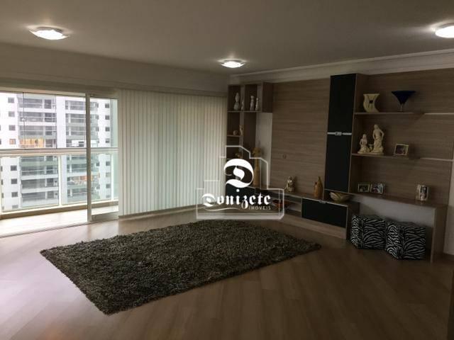 Apartamento com 4 dormitórios à venda, 165 m² por r$ 1.300.000 - bairro jardim - santo and - Foto 2