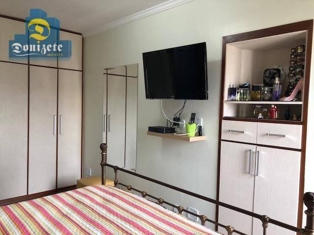 Apartamento com 3 dormitórios à venda, 150 m² por r$ 550.000,01 - vila bastos - santo andr - Foto 20