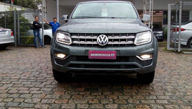 VOLKSWAGEN AMAROK CD HIGHLINE 4MOTION 2.0 BI-TDI AT Cinza 2016/2017 - Foto 8