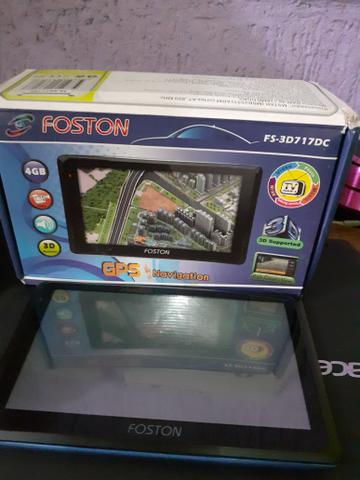 Gps fostom tela de 7 polegadas com tv - Foto 4