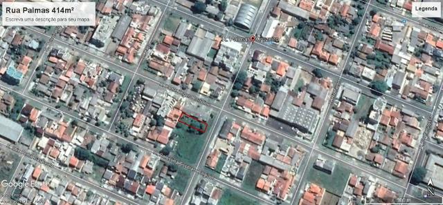 Terreno com 414 m² no Jardim Cruzeiro São José dos Pinhais-PR