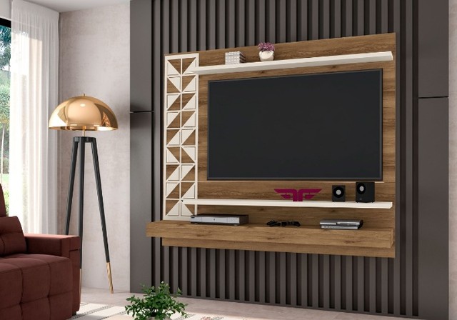 sala home  rack painel - Foto 2