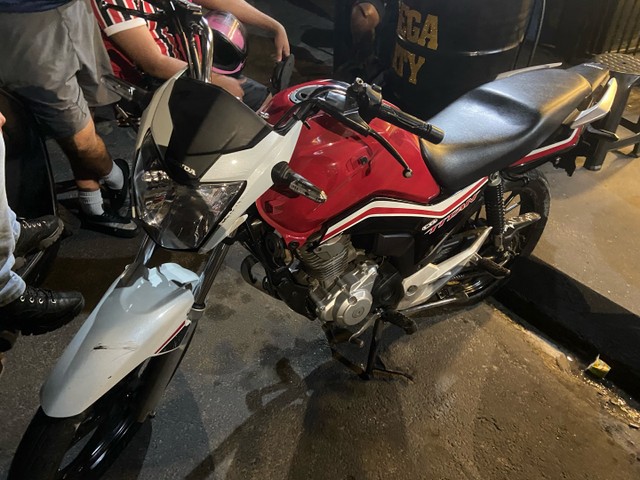 HONDA TITAN 160 2018 VEEMELHA